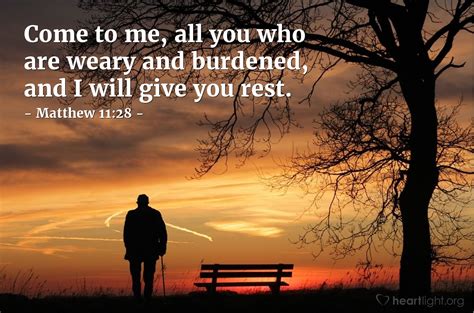 Matthew 11:28 CSB - “Come to me, all of you who are weary - Bible Gateway