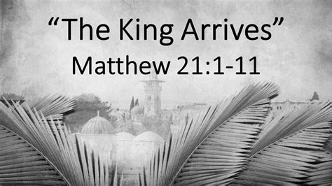 Matthew 21 1 11 nkjv. Matthew 21:1-11 KJV. And when they drew nigh unto Jerusalem, and were come to Bethphage, unto the mount of Olives, then sent Jesus two disciples, saying unto them, Go into the village over against you, and straightway ye shall find an ass tied, and a colt with her: loose them, and bring them unto me. 