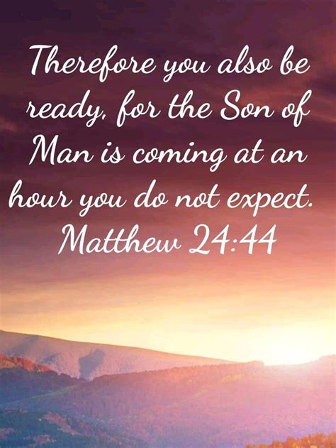 Matthew 24:29-44 ESV;KJV - The Coming of the Son of …