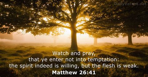 Matthew 26:41 KJV 1900 - Watch and pray, that ye… Biblia