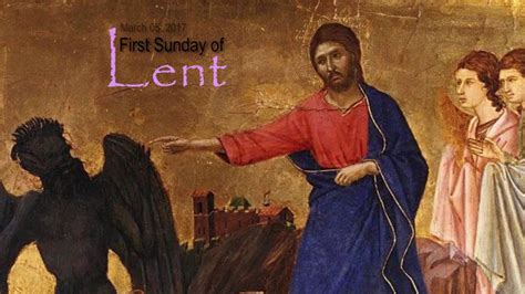 Matthew 4:1-11 (First Sunday in Lent)