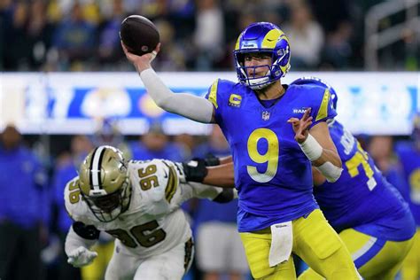 Matthew Stafford's Rams start strong, hold off Saints 30-22 to surge forward in NFC playoff race