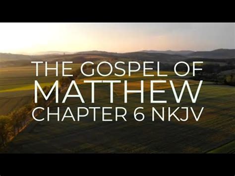 Gospel of Matthew. Category. Gospel. Christian Bible part. New Testament. Order in the Christian part. 1. Matthew 6 is the sixth chapter of the Gospel of Matthew in the New ….