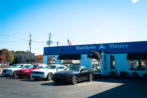 Check out 321 dealership reviews or write your own for Matthews Motors Goldsboro in Goldsboro, NC. Opens website in a new tab. ... Matthews Motors Goldsboro 4.5 (321 reviews) 204 N. Berkley Blvd .... 