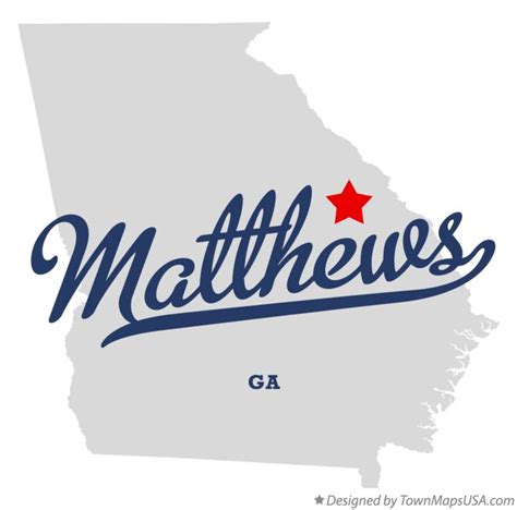 Matthews, GA Map & Directions - MapQuest