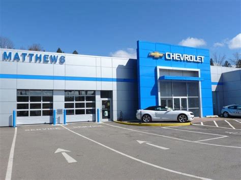 Matthews chevrolet. I am keeping my office open on Tuesdays from 9 AM to Noon. If you are looking for a specific vehicle I may be able to find it for you. Email me at. I want to give a special thanks to all my loyal employees and customers who allowed our business to last 94 years and three generations. ~ Joe Matthews. Your Local Automotive Dealer since 1924. 