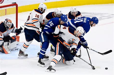 Matthews downs Oilers in OT as Leafs complete …