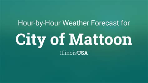 Mattoon, IL Hourly Weather Forecast Weather Underground