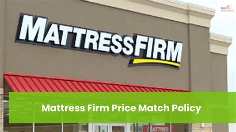 Mattress Firm Price Match