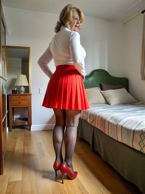 Mature Miniskirt