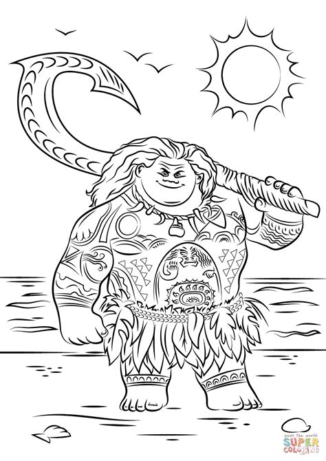 Maui Coloring
