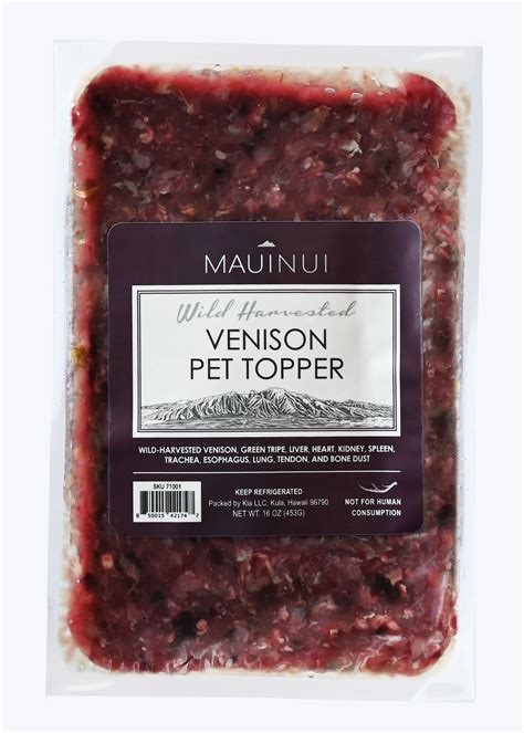 Maui nui venison. Sep 11, 2022 ... Maui Nui Venison launches raw pet food topper ... PEPEEKEO, HAWAII — Venison company Maui Nui Venison has recently launched a new raw dog food ... 