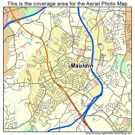 Mauldin, SC - Geographic Facts & Maps - MapSof.net