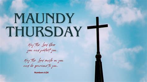 Maundy Thursday Litany — LiturgyLink