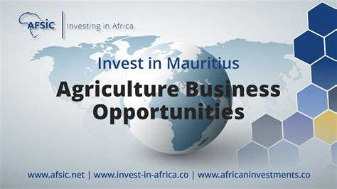 Mauritius - Agricultural Sectors - International Trade …