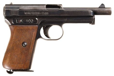 The Mauser HSc is a 7.65mm pistol introduced in Nazi Germany during World War II, and manufactured until 1977.The designation HSc stood for Hahn Selbstspanner ("self-cocking hammer") Pistole, third and final design "C".Production was continued in 1945-1946 during the French occupation and, from 1968 to 1977 by Mauser.It has a semi-exposed hammer, double-action trigger, single-column magazine ...