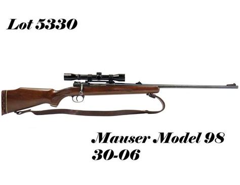 Mauser 98 length. 5 pounds, measure 49.  Rifle German Repeter.  Such were designat...
