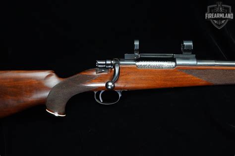 Mauser m1893.  Sporterized, with 24&Prime; stepped military barrel that has been ...
