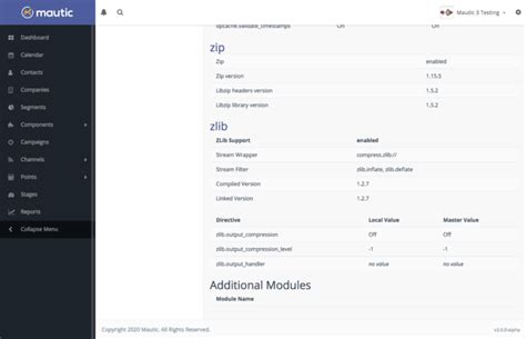 Mautic config file. 3 a new line defines the compatible Builders: Command Line Int...