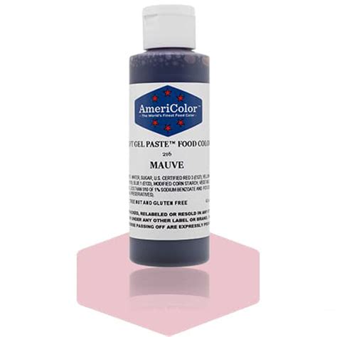 Mauve Food Coloring