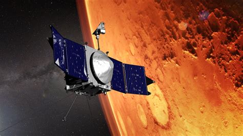 Maven Spacecraft Shrinking Its Orbit To Prepare For Mars