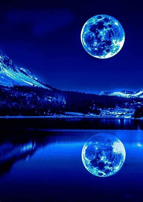 Mavi manzara Pinterest.