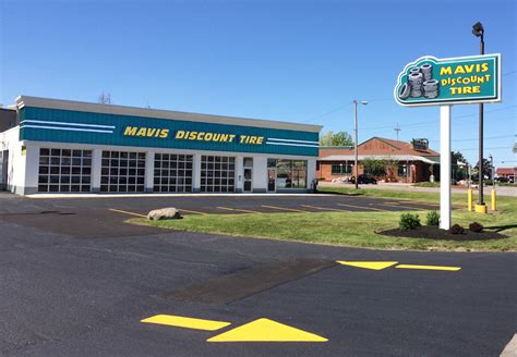 Make a reservation at one our 850+ local stores for tire installation, oil change, brake services and more! ... Find a Mavis most convenient for your tire and vehicle needs! Find a Store. Auto Services See All. Tire Purchase. Brake Service. Oil Change. Tire Repair. State Car Inspection. Wheel Alignment. Rolling with you for over 70 years.. 