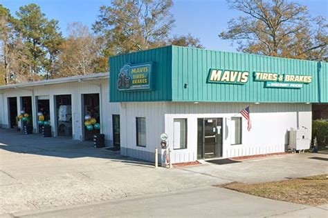 Mavis Tires & Brakes, 306 N. Kings Hwy, Myrtle Beach, SC 29577. Mavis Tires & Brakes is one of the largest independent multi-brand tire retailers in the United States and offers a menu of additional automotive services including brakes, alignments, suspension, shocks, struts, oil changes, battery replacement and exhaust work.. 