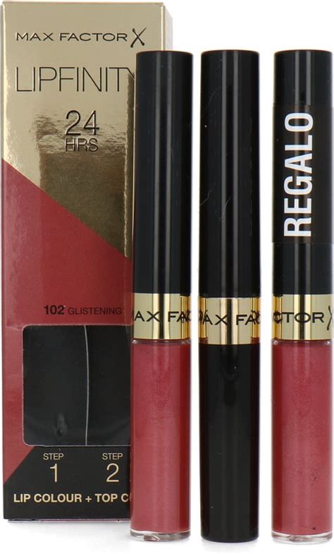 Max Factor Lipfinity Lip Colour - 102 Glistening bol.com