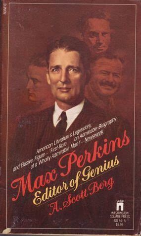 Max Perkins: Editor of Genius - National Book Foundation