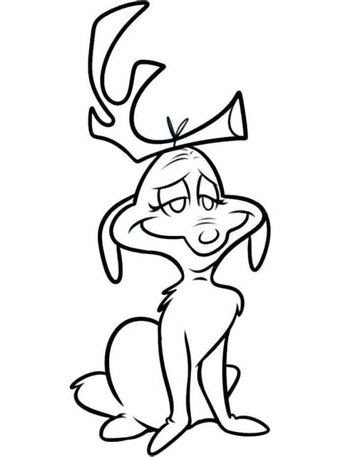 Max The Grinch Coloring Pages