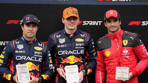Max Verstappen beats teammate Sergio Perez to win Austrian GP sprint race