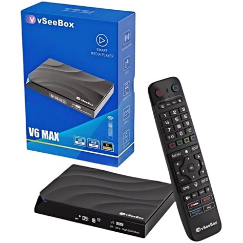 Max android box.  Choose Vseebox V6 Max&mdash;your go-to Android 14 TV ...