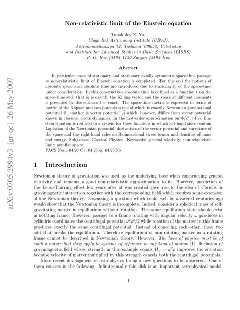 Max function in einstein analytics.  In the non-relativistic limit, the ...