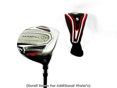 Maxfli Black Max Fairway 5 Wood w/ Factory Graphite …