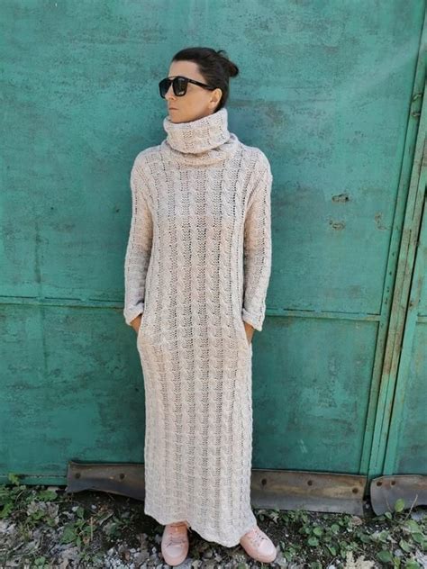 Maxi Sweater Dresses Winter Maxi Sweater Dresses Women