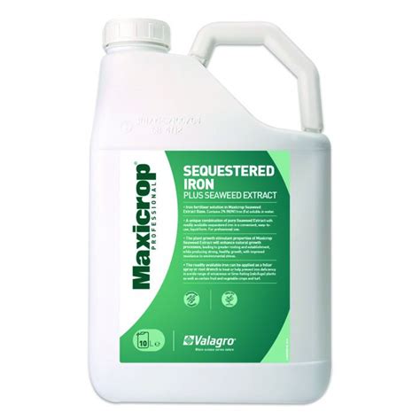 Maxicrop Sequestered Iron 10 L Seaweed Fertiliser