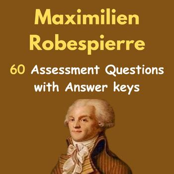 Maximilien robespierre biography summary questions and answers
