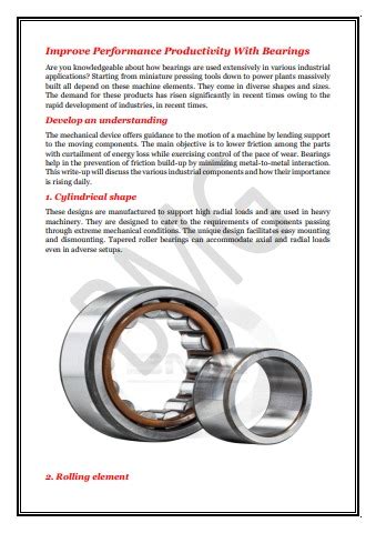 Maximize Efficiency with Sprung Bearings: Your Guide to Improved Performance