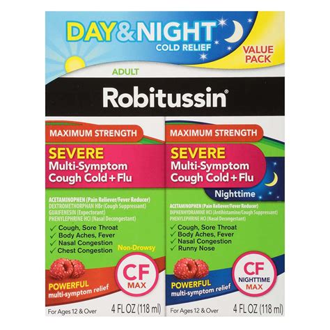 Maximum Strength Severe Multi-Symptom Cough Cold + Flu