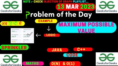 Maximum possible value obtained by deleting 5 java.  Jan 15, 2023 · The task is to ...