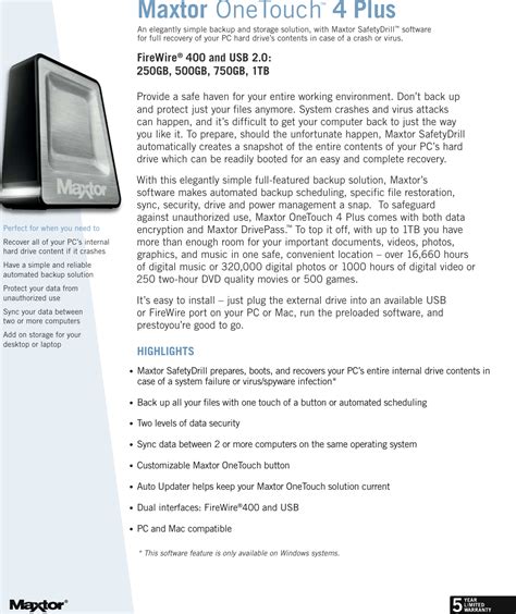 Maxtor one touch 4 user manual. - Bmw x5 computer manual 2005 e53.