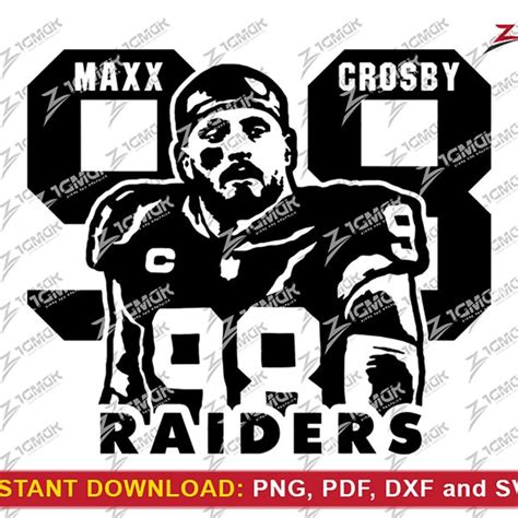 Maxx Crosby Svg - Etsy