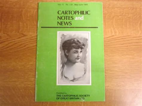 May/June 1983, CARTOPHILIC NOTES & NEWS, Geoffrey Sawyer, …