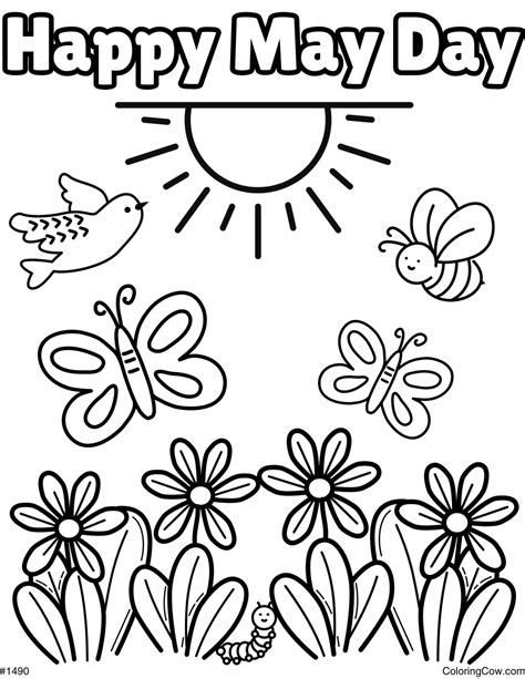 Cute Coloring Pages Spring