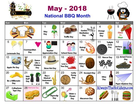 May National Calendar
