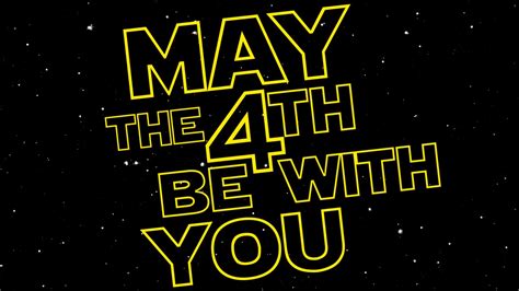 May the 4th be with you. May 2, 2022 · Learn how the Star Wars fan holiday on May the 4th each year evolved from a pun on the phrase "May the Force be with you" to a grassroots phenomenon that transcends languages and cultures. Discover the origins, meanings, and meanings of this unofficial holiday that celebrates the passion of Star Wars fans. 