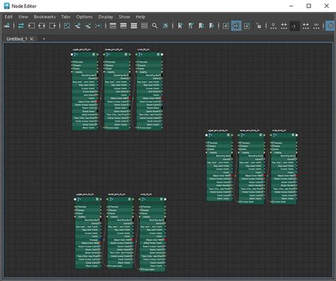 Maya node.  I show how performing commands in the UI creates or alters nodes...