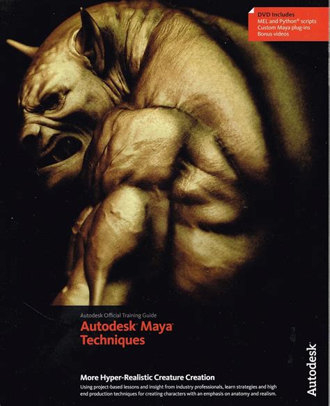 Maya techniques hyper real creature creation dvd the industry experts guide to modeling texturing and rigging in maya. - The costume making guide creating armor and props for cosplay.