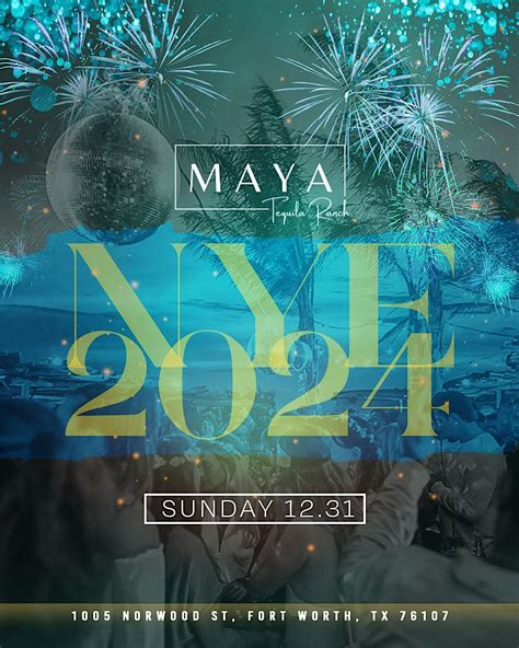 Maya tequila ranch. New Years Eve at Maya Tequila Ranch. Sun, Dec 31, 8:00 PM. MAYA TEQUILA RANCH • Fort Worth, TX. $20 - $3,000. Save New Years Eve at Maya Tequila Ranch to your ... 